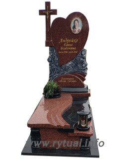 Пам'ятник з лізниківського та букінського граніту