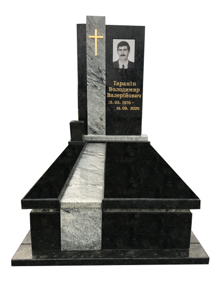 Пам'ятник з Viscount white та габро