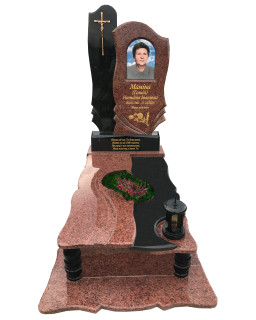 Пам'ятник з лізниківського та букінського граніту Пам'ятник з лізниківського та букінського граніту