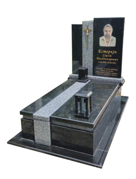 Пам'ятник з покостівського та букінського граніту