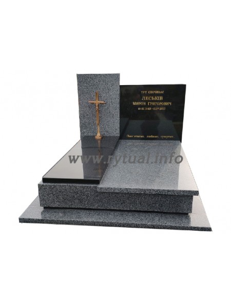 Пам'ятник з покостівського та букінського граніту