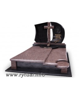 Пам'ятник з токівського та букінського граніту