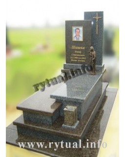 Пам'ятник з човнового та покостівського граніту