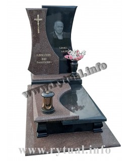 Пам'ятник з токівського та букінського граніту